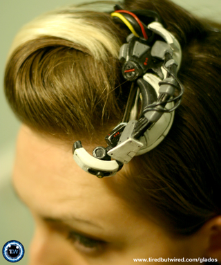 Illustration for article titled Wear GlaDOS In Your Hair